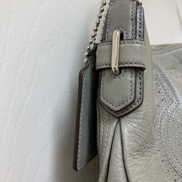 Coach Grey Leather Hobo Bag - Picture 7 of 16